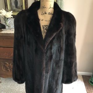 Beautiful Black Mink coat